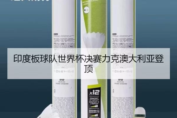 印度板球队世界杯决赛力克澳大利亚登顶 | HTH